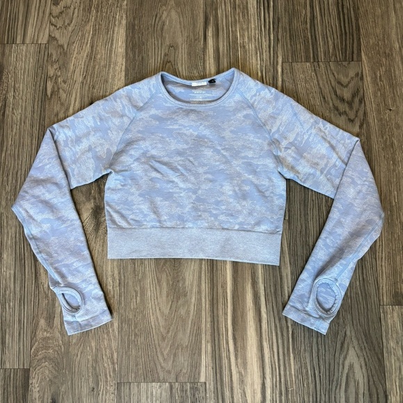 AYBL Evolve Camo Seamless Long Sleeve Crop Top - Picture 3 of 4